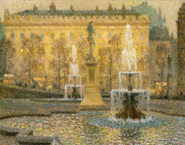 Trafalgar Square Henri Le Sidaner
