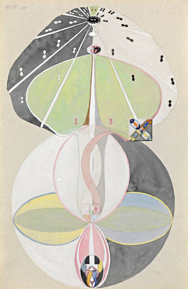 Tree of Knowledge, No. 5 Hilma af Klint
