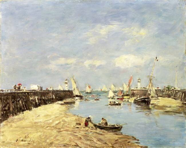 Trouville Eugène Boudin