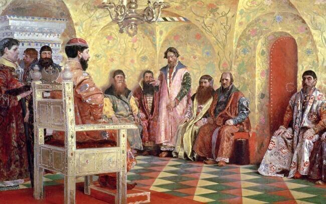 Tsar Mikhail Fyodorovich Andrei Petrovich Ryabushkin