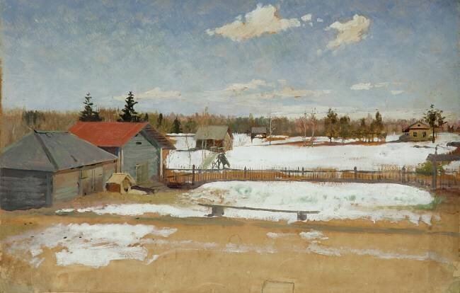 Tumenev's Estate Andrei Petrovich Ryabushkin