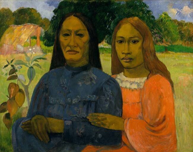 Two Women Paul Gauguin