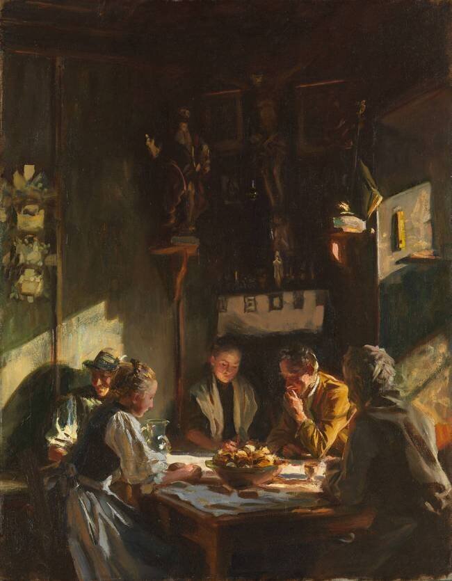 Tyrolese Interior John Singer Sargent