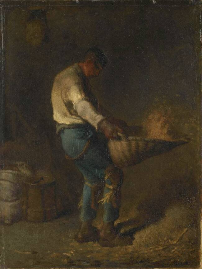 Un Vanneur Jean-François Millet