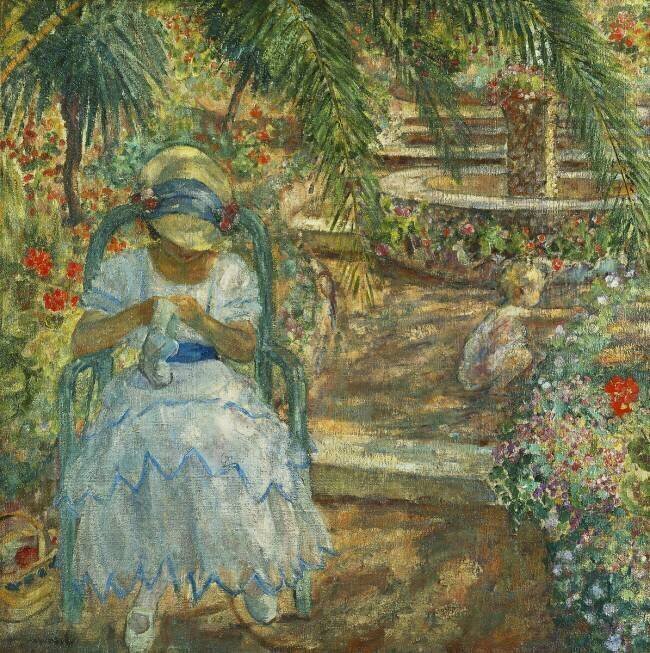 Under the Palm Trees Henri Lebasque