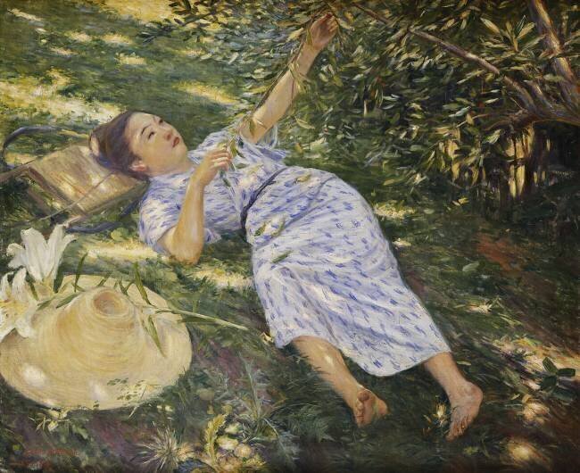 Under the Trees Kuroda Seiki
