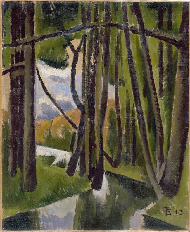 Undergrowth Roger de La Fresnaye