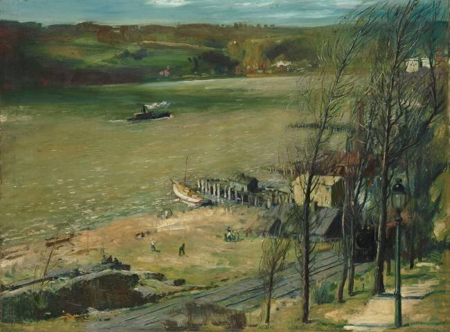 Up the Hudson George Wesley Bellows