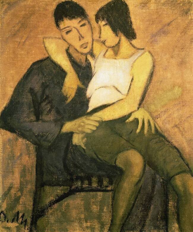 Urbanite Couple Otto Mueller
