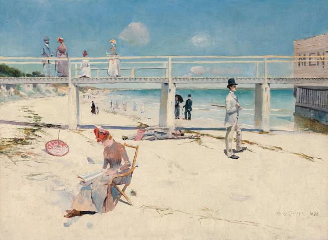Vacances à Menton Charles Edward Conder