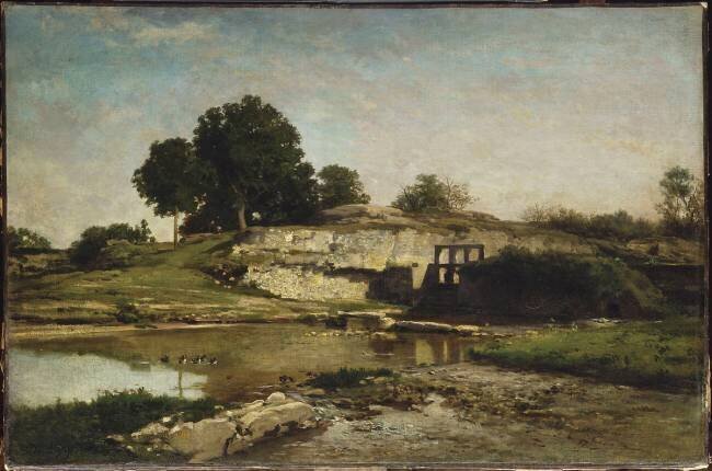 Vanne d'Optevoz Charles-François Daubigny