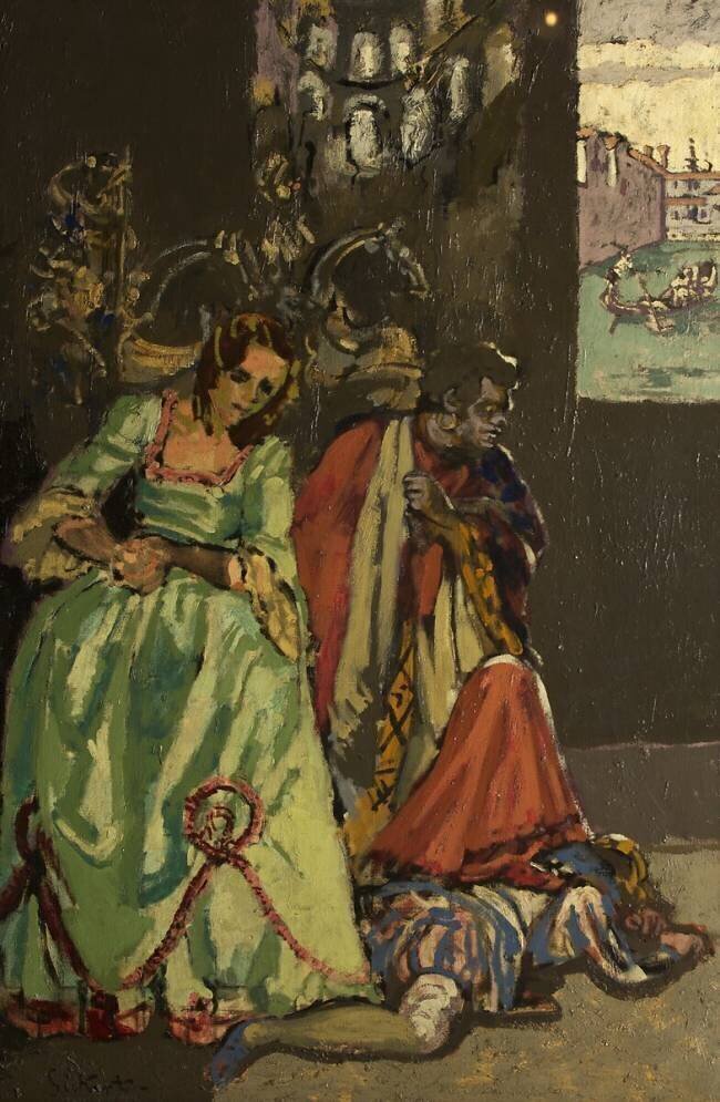 Variation on 'Othello' Walter Richard Sickert