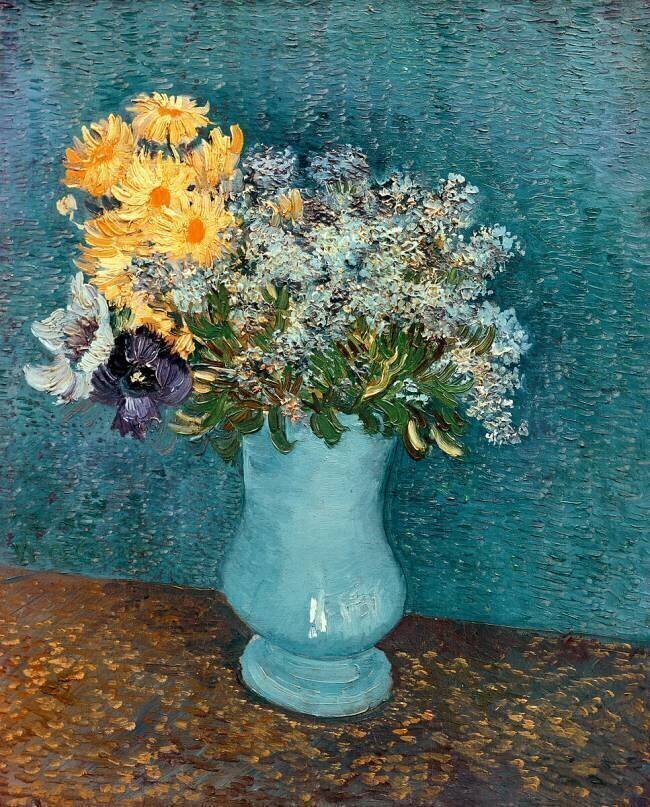 Vase of Flowers Vincent van Gogh