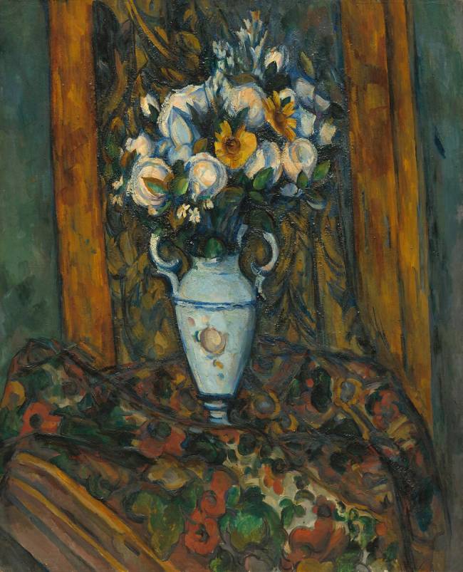 Vase of Flowers Paul Cézanne