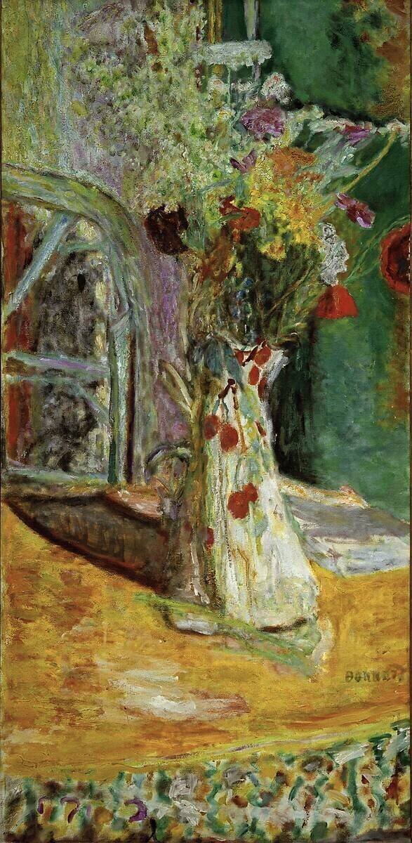 Vase with Flowers Pierre Bonnard