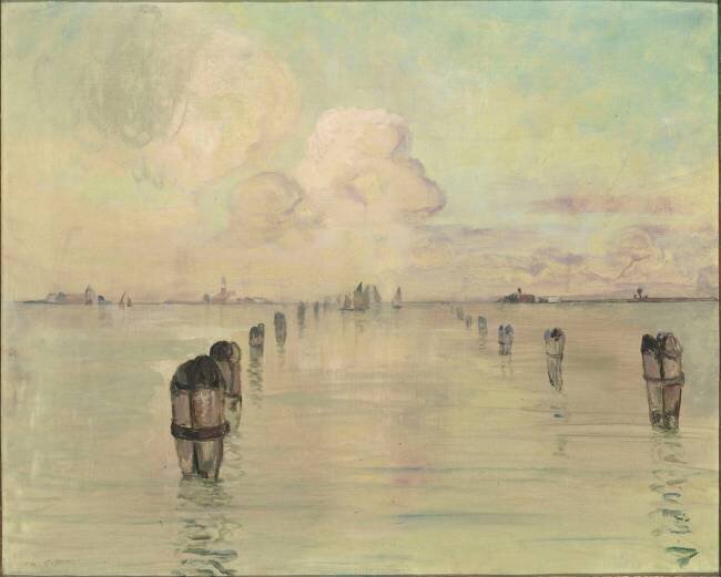 Venise, la lagune Charles Cottet