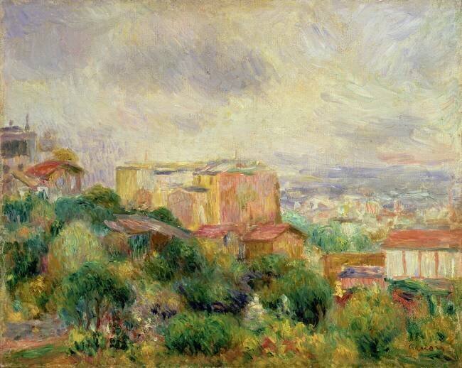 View from Montmartre Auguste Renoir