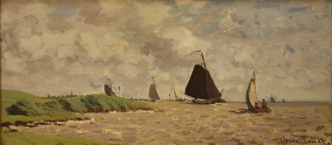 View from Voorzan Claude Monet