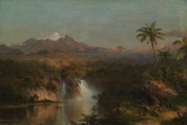 View of Cotopaxi Frederic Edwin Church