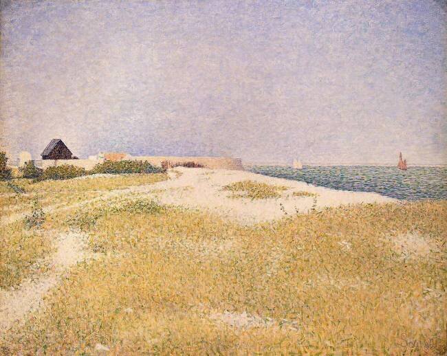 View of Fort Samson Georges Seurat