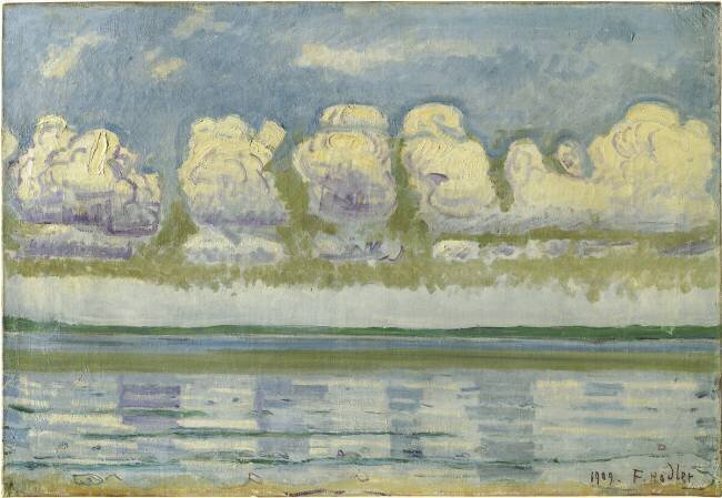 View of Lake Geneva and the Swiss Jura Ferdinand Hodler