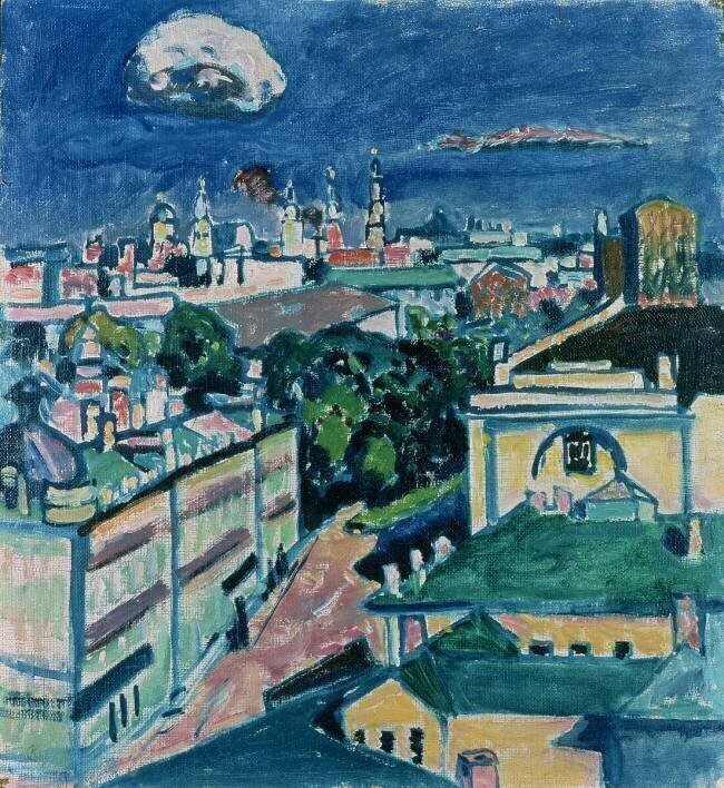 View of Moscow Wassily Kandinsky