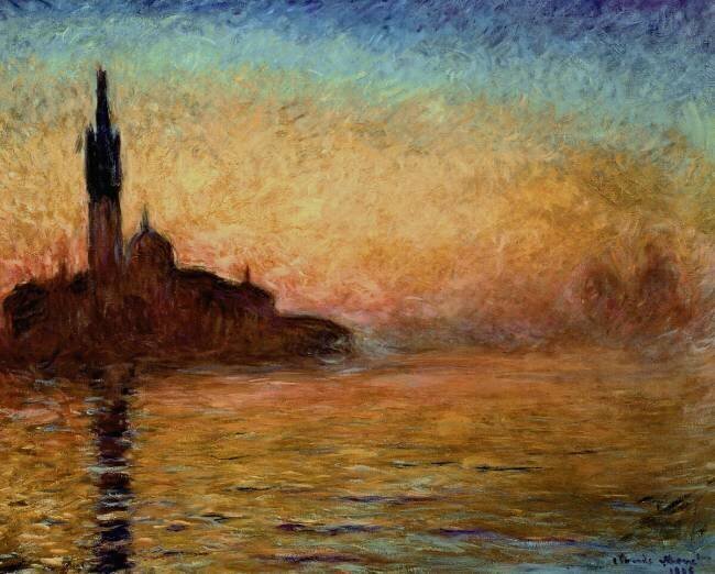 View of San Giorgio Maggiore Claude Monet