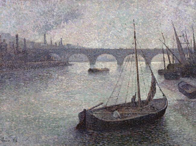 View of the Thames Maximilien Luce