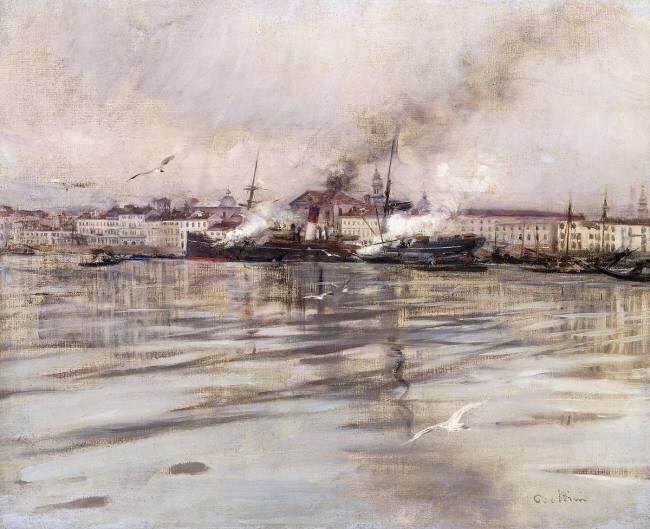 View of Venice Giovanni Boldini