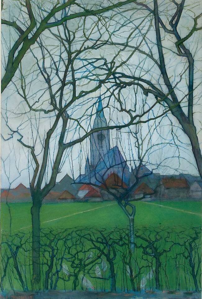 Village Church Piet Mondrian