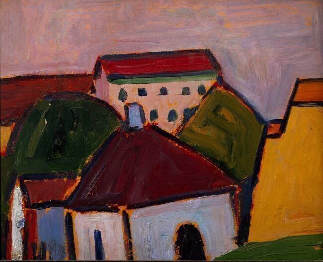 Village de Murnau Alexej von Jawlensky