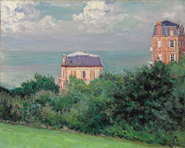 Villas at Villiers-sur-Marne Gustave Caillebotte