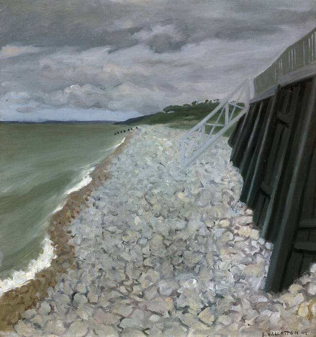 Villerville beach (Calvados) Félix Vallotton