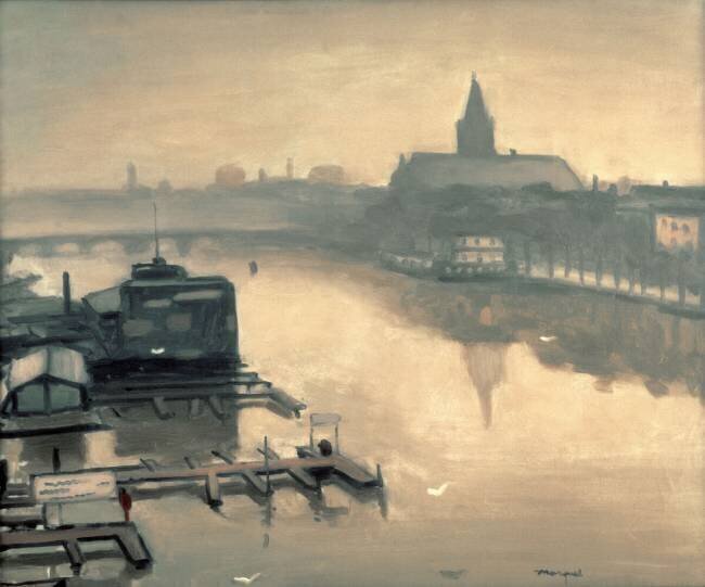 Vue de l’Amstelhotel Albert Marquet
