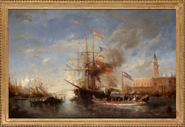 Vue de Venise Félix Ziem