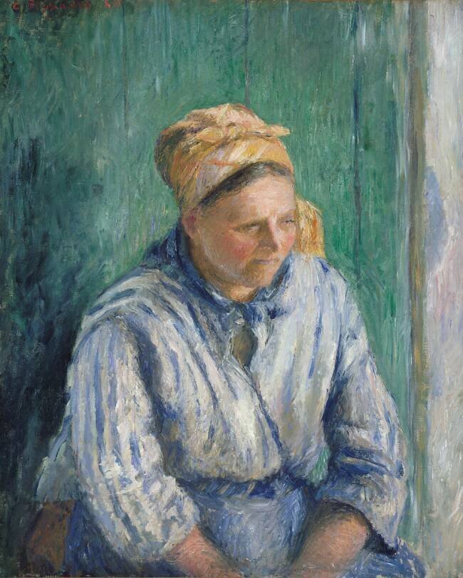 Washerwoman Camille Pissarro