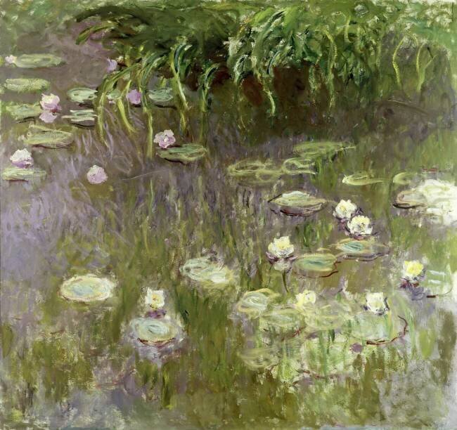 Waterlilies at Midday Claude Monet