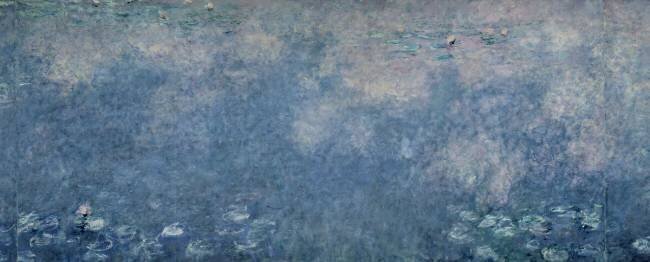 Waterlilies: Two Weeping Willows Claude Monet