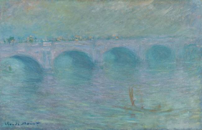 Waterloo Bridge in the Fog Claude Monet