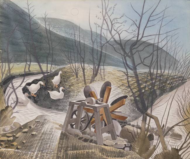 Waterwheel Eric Ravilious