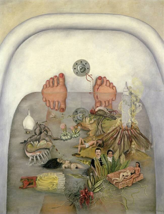 What I Saw on Water or What the Water Gave Me Frida Kahlo
