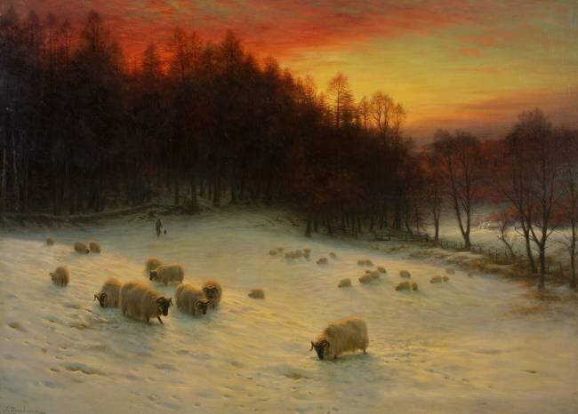 When the West with Evening Glows Joseph Farquharson