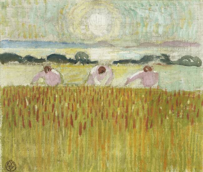 White Sun on the Corn Maurice Denis