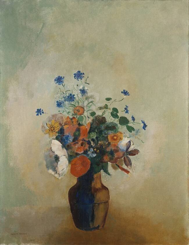 Wild Flowers Odilon Redon