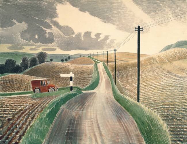 Wiltshire Landscape Eric Ravilious