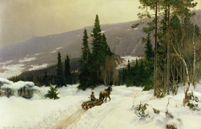 Winter Nils Hansteen