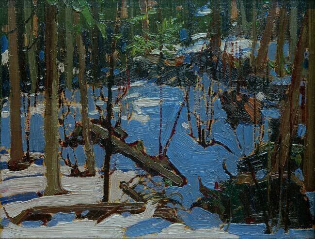 Winter in the Woods Tom Thomson