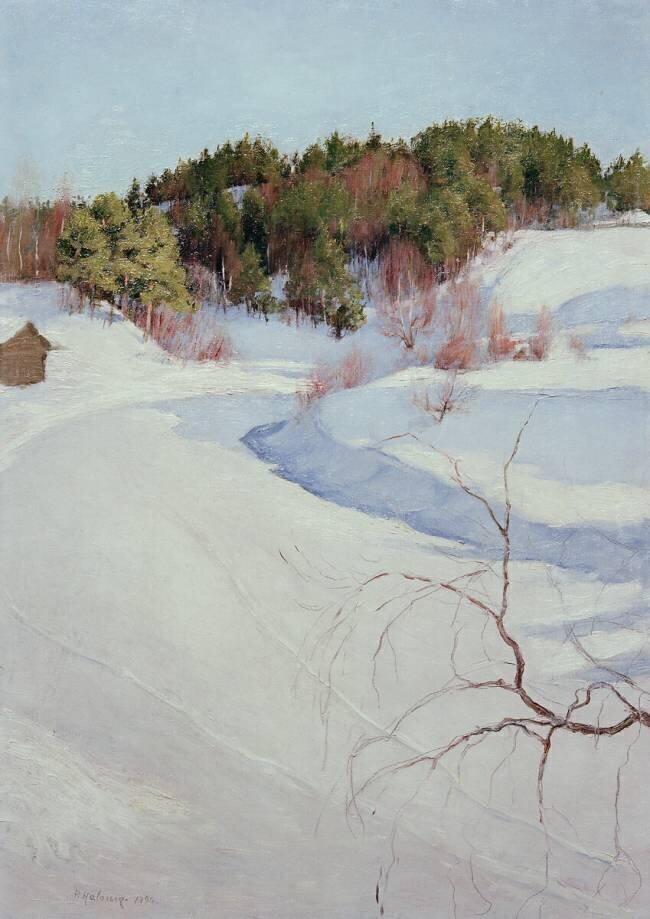 Winter Landscape Pekka Halonen