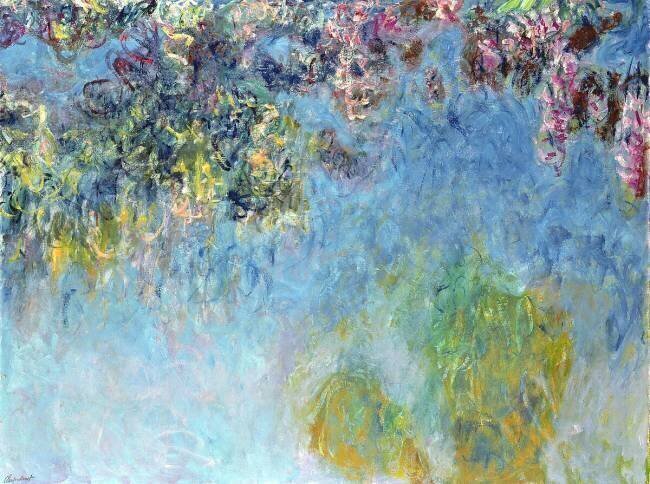 Wisteria Claude Monet