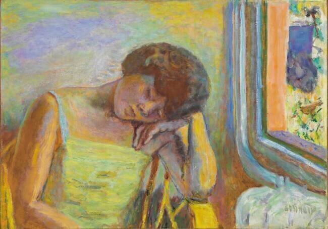 Woman Asleep Pierre Bonnard